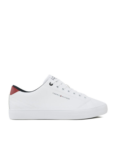 Tommy Hilfiger Сникърси Hi Vulc Core Low Lth FM0FM04687 Бял