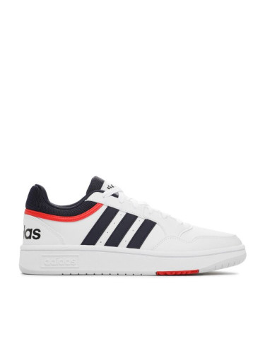 adidas Сникърси Hoops 3.0 Low Classic Vintage Shoes GY5427 Бял