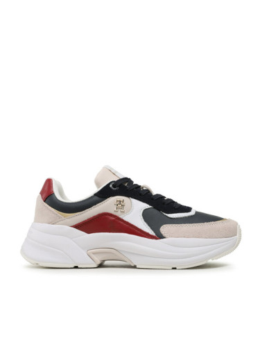 Tommy Hilfiger Сникърси Chunky Th Runner FW0FW07386 Син