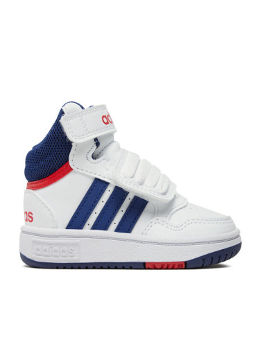 adidas Сникърси Hoops Mid GZ9650 Бял