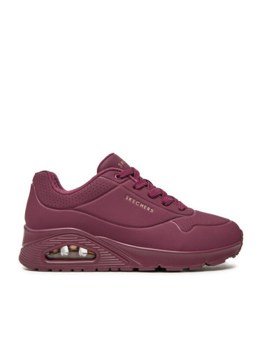 Skechers Сникърси Uno Stand On Air 73690/PLUM Бордо