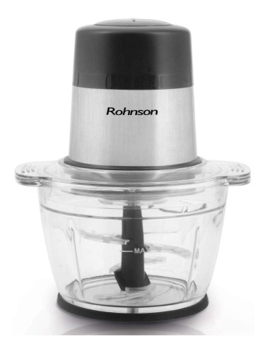 Rohnson чопър R-5110, сребрист/черен, 1 литър, 500 W