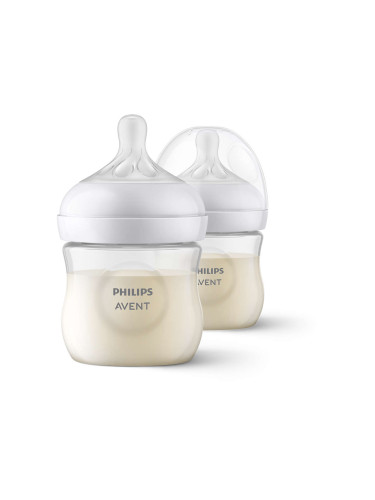 Бутилка за бебе Philips Avent Natural Response SCY900/02, 125 мл., 2 броя