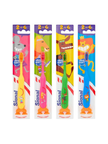 Signal Kids Ultra Soft Четка за зъби за деца 1 бр