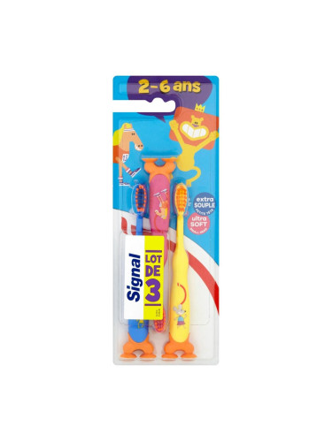 Signal Kids Ultra Soft Четка за зъби за деца Комплект
