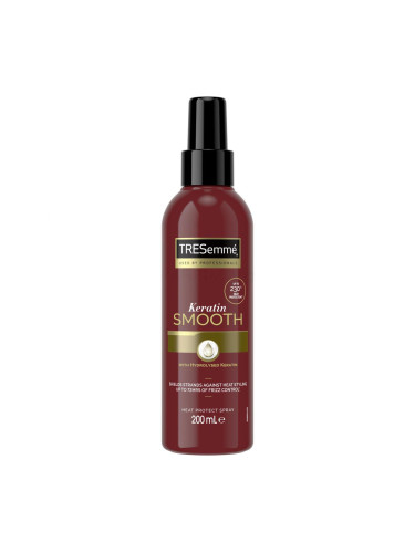TRESemmé Keratin Smooth Heat Protect Spray За термична обработка на косата за жени 200 ml