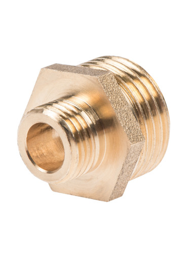 Нипел, G1/2"-G3/4", S21mm, месинг