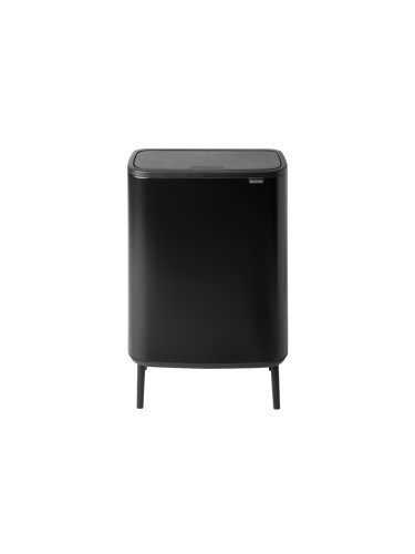 Кош за смет Brabantia Bo Touch Hi 2x30L, Matt Black