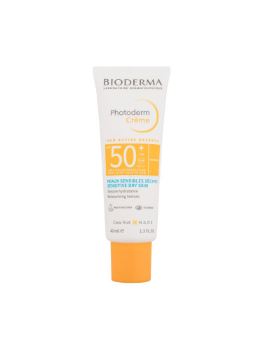 BIODERMA Photoderm Cream SPF50+ Слънцезащитен продукт за лице 40 ml Нюанс Invisible