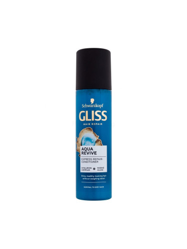 Schwarzkopf Gliss Aqua Revive Express-Repair-Conditioner Грижа „без отмиване“ за жени 200 ml