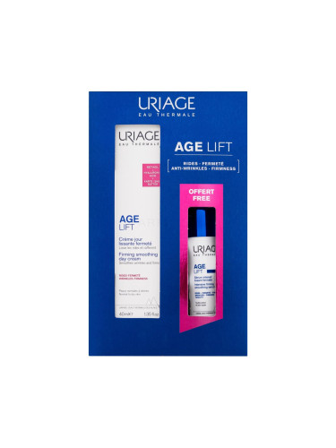 Uriage Age Lift My Anti-Wrinkles & Firmness Duo Подаръчен комплект дневен крем за лице Age Lift Firming Smoothing Day Cream 40 ml + серум за лице Age Lift Intensive Firming Smoothing Serum 10 ml