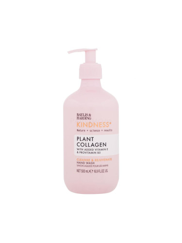 Baylis & Harding Kindness+ Plant Collagen Cleanse & Rejuvenate Hand Wash Течен сапун за жени 500 ml