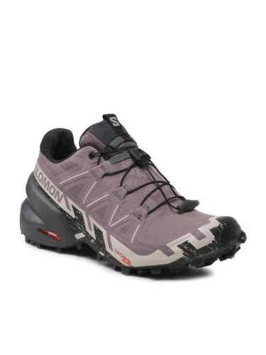 Salomon Маратонки за бягане Speedcross 6 L41742900 Виолетов