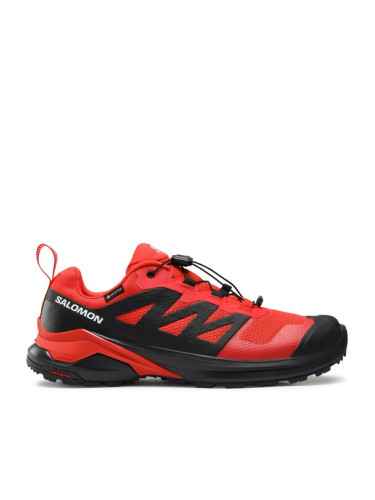 Salomon Маратонки за бягане X-Adventure Gore-Tex L47321400 Червен