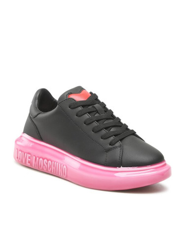 LOVE MOSCHINO Сникърси JA15174G0FIAY00C Черен