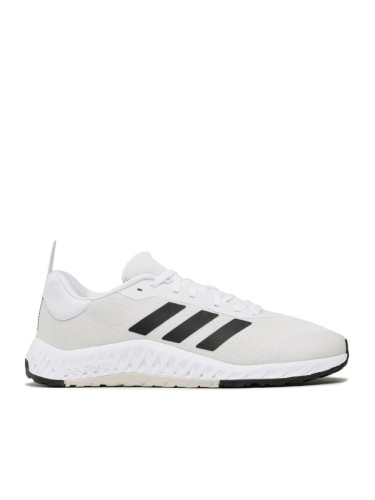 adidas Обувки за фитнес зала Everyset ID4990 Бял