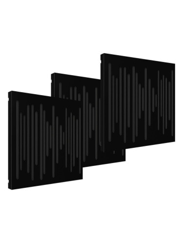 Vicoustic VicPattern Ultra Wavewood Black Mat Дифузор