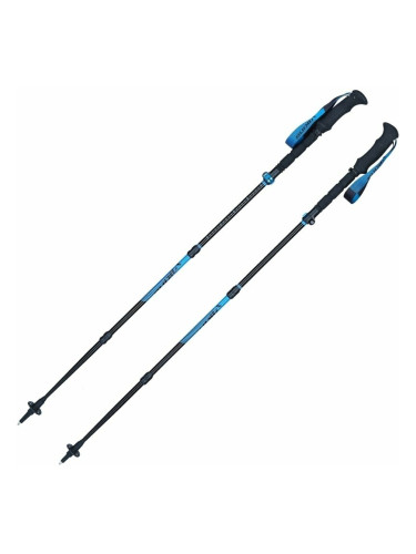 Viking Meru One Touch Black/Blue 39 - 130 cm Трекинг пръчки