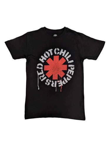 Red Hot Chili Peppers Риза Stencil Unisex Black S