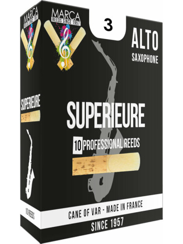 Marca Superieure - Eb Alto Saxophone #3.0 Тръстикова пластинка за алт саксофон