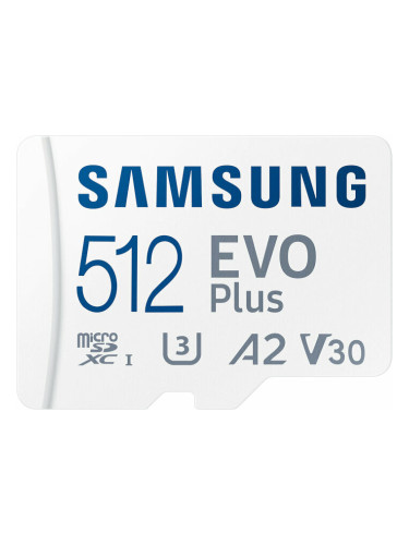 Samsung SDXC 512 GB EVO Plus SDXC 512 GB Карта памет
