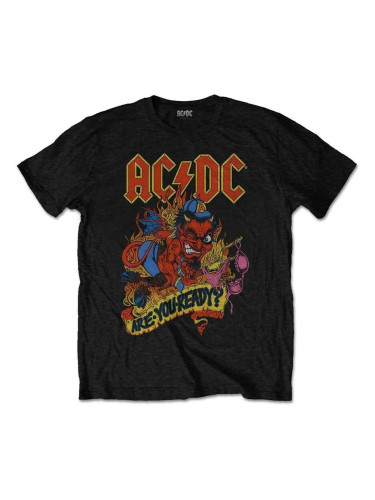 AC/DC Риза Are You Ready? Unisex Black 2XL