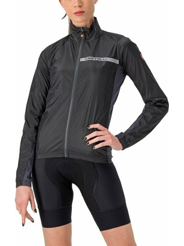 Castelli Squadra Stretch W Яке Light Black/Dark Gray XS