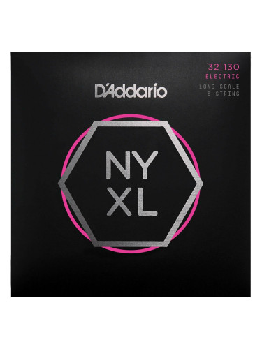 D'Addario NYXL32130 Струни за 6-струнна бас китара