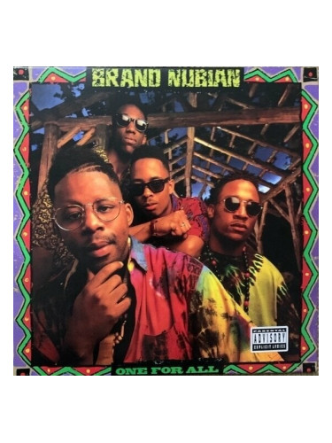 Brand Nubian - One For All (30th Anniversary) (Neon Purple & Neon Green Coloured) (2 LP + 7" Vinyl)