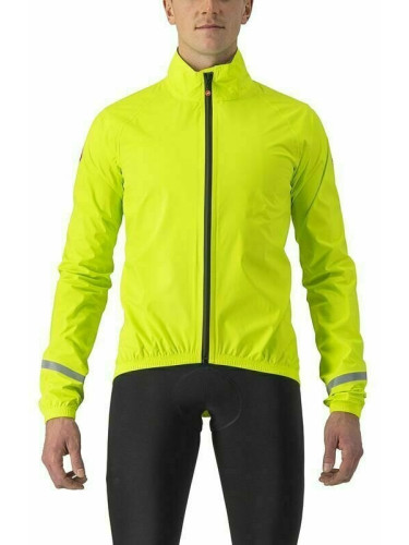 Castelli Emergency 2 Rain Яке Electric Lime L