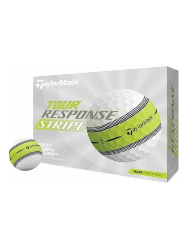 TaylorMade Tour Response Stripe Alignment Нова топка за голф