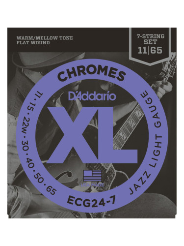 D'Addario ECG24-7 Струни за електрическа китара