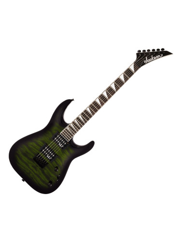 Jackson JS Series Dinky Arch Top JS32Q DKA HT AH Transparent Green Burst Електрическа китара