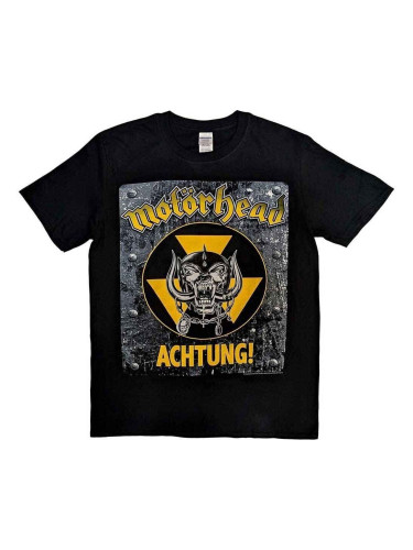 Motörhead Риза Achtung! Unisex Black XL