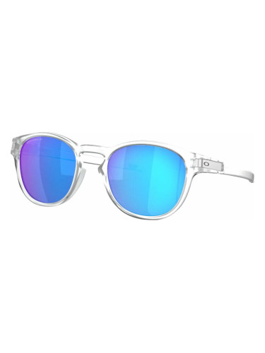 Oakley Latch 92656553 Matte Clear/Prizm Sapphire Polarized Lifestyle cлънчеви очила