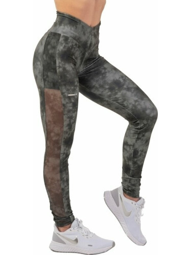 Nebbia ECO Camo Green Mesh Leggings "Breathe" Como Green L Фитнес панталон