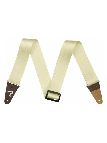 Fender Am Pro Seat Belt Strap 2'' Колан за китара Olympic White