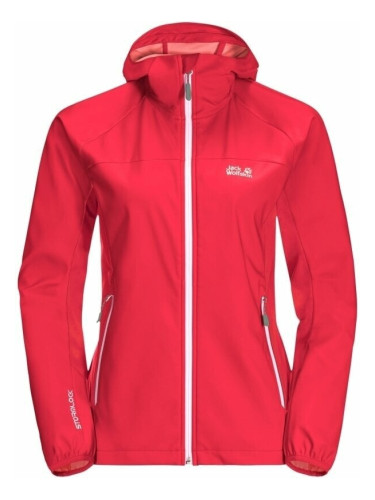 Jack Wolfskin Eagle Peak II Softshell W Tulip Red XS Яке