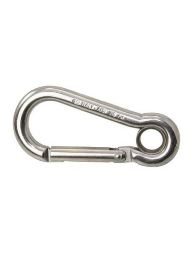 Kong Key Lock Carabiner Stainless Steel with Thimble 11 mm 120 mm Карабина