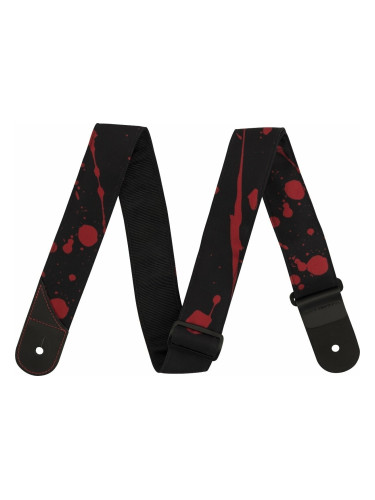 Jackson Splatter Strap Колан за китара Black/Red