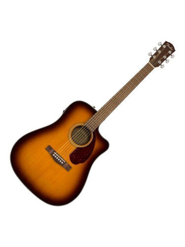 Fender CD-140 SCE Сунбурст Електро-акустична китара Дреднаут