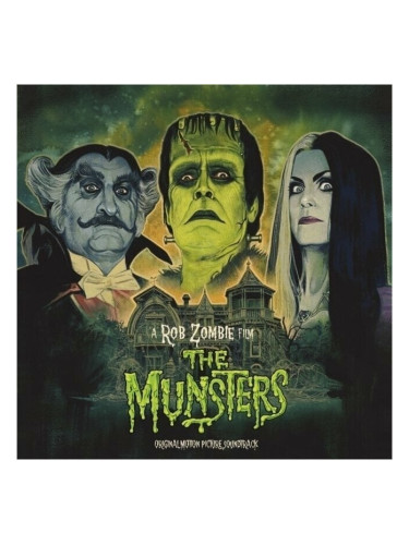 Zeuss & Rob Zombie - The Munsters (180g) (Black & Monster Green Swirl/Black & Vampire White Swirl Coloured) (2 LP)
