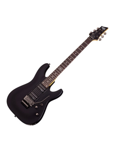 Schecter C-1 FR SGR Midnight Satin Black