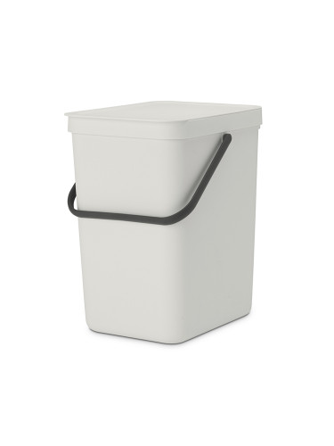 Кош за смет за разделно събиране Brabantia Sort&Go 25L, Light Grey