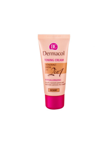 Dermacol Toning Cream 2in1 BB крем за жени 30 ml Нюанс Desert