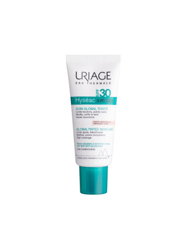 Uriage Hyséac 3-Regul Global Tinted Skincare SPF30 Дневен крем за лице 40 ml