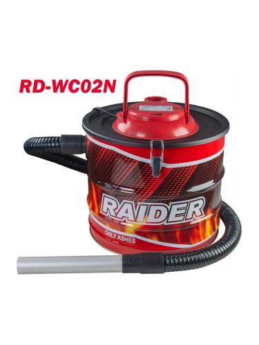 Прахосмукачка за пепел 1000W, 18 литра, 15.5 kPa, RAIDER RD-WC02N