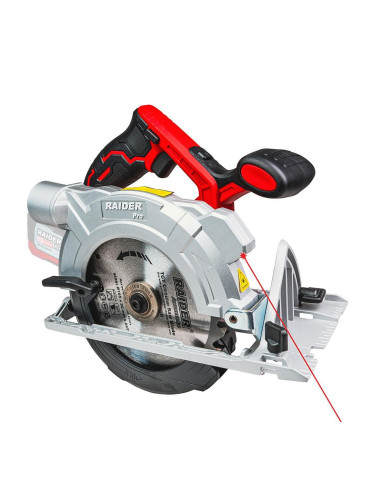Циркуляр акумулаторен, ръчен, RAIDER RDP-SCS20 Solo, 20V, 165 мм, R20 system