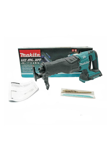 Саблен трион, акумулаторен, Makita DJR360Z, 18+18V, LXT, 32 мм ход на нож, безчетков мотор