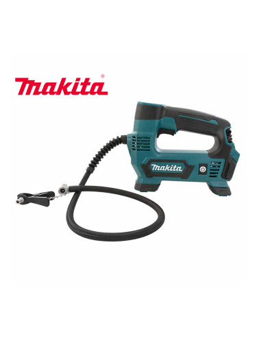 Компресор акумулаторен за помпане на гуми, Makita MP100DZ, 12V, CXT, 8.3 bar